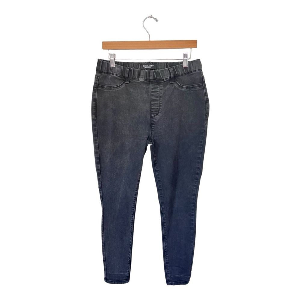 Judy Blue | Black Pull On Skinny Fitโ Jegging Jeans JB88263 Size 13 / 31